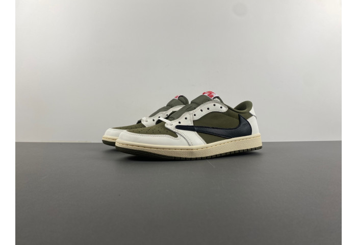 Travis Scott x Jordan 1 Low OG SP ''Reverse Olive / Medium Olive'' DM7866-200