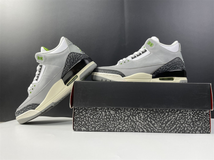 jordan 3 retro Ch10rophyll - 136064-006