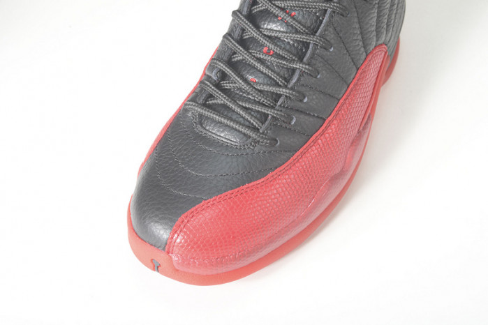 AIR JORDAN 12 “FLU GAME” Black/Varsity Red mens 130690-002