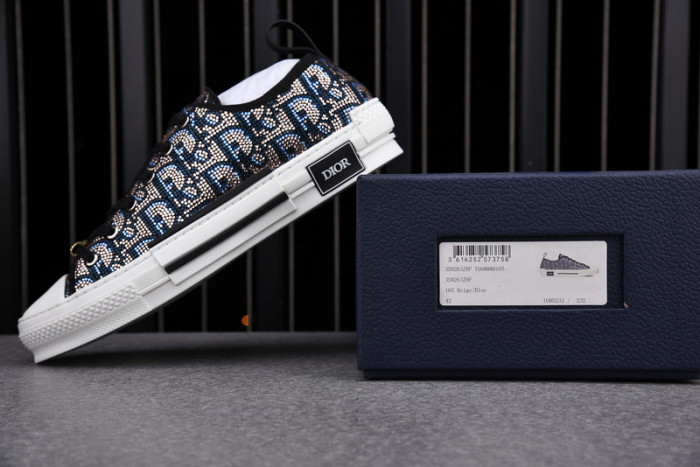 DR B23 OBLIQUE LOW TOP SNEAKER