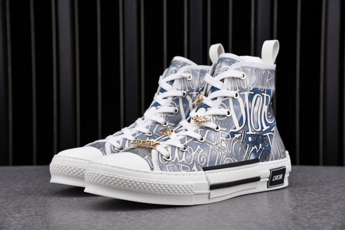 DR B23 OBLIQUE HIGH TOP SNEAKER
