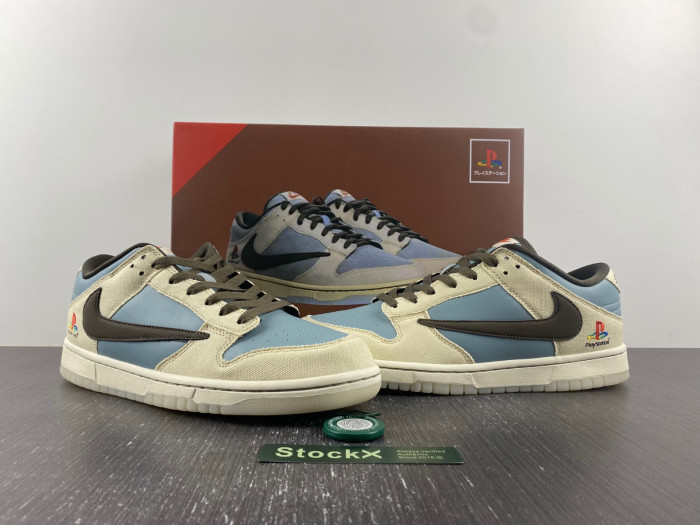 TRAVIS SCOTT X PLAYSTATION X NK SB DUNK LOW CU1726-800