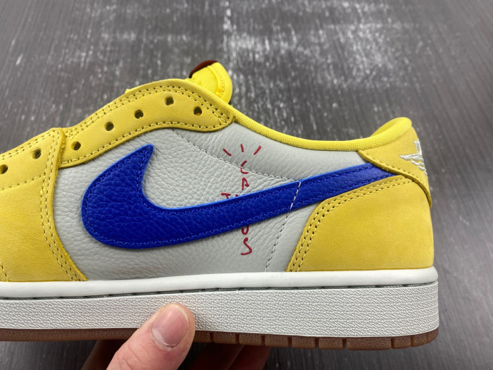 Travis Scott x Air Jordan 1 Low OG “Canary” DZ4137-700