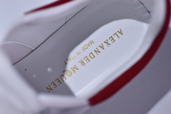 a1exa*der Mcqv*en sole sneakers 462214 whgp7 -red