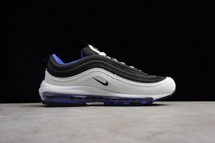 NIKE mens Air Max 97 White/Black-Persin Violet 921522-102