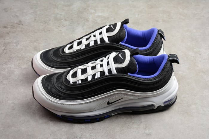 NIKE mens Air Max 97 White/Black-Persin Violet 921522-102