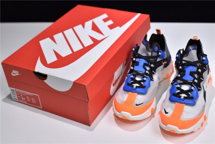 Nike React Element 87 Blue Orange AQ1090-004