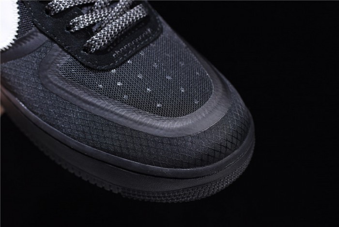 OW Nike Air Force 1 Black AO4606-001