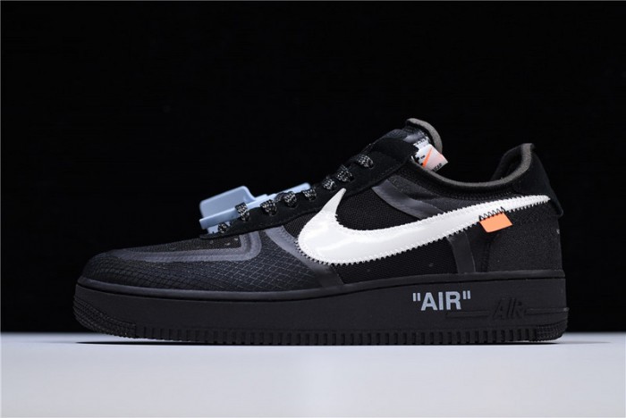OW Nike Air Force 1 Black AO4606-001