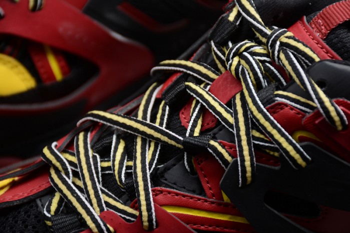 BL SNEAKER TESS.S.GOMMA BLACK RED 542023 W1GB9