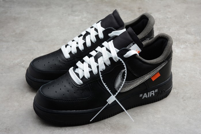 OW x MoMA x Nike Air Force 1 07 Low Black AV5210-001