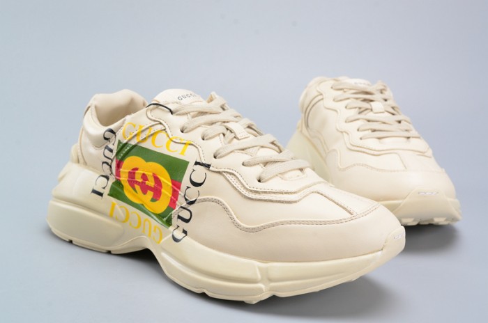 G*u*i rhyton vintage trainer sneaker mens 500878 drw00 9522