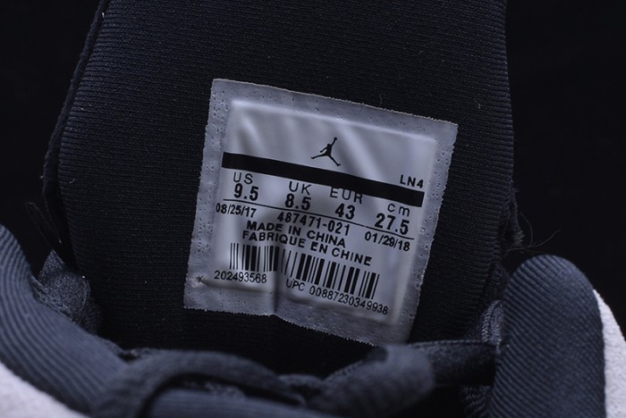 AIR JORDAN 14 RETRO "DESERT SAND" black/ white mens 487471-021