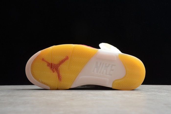 OW Air Jordan 5 SP cream white CT8480-002