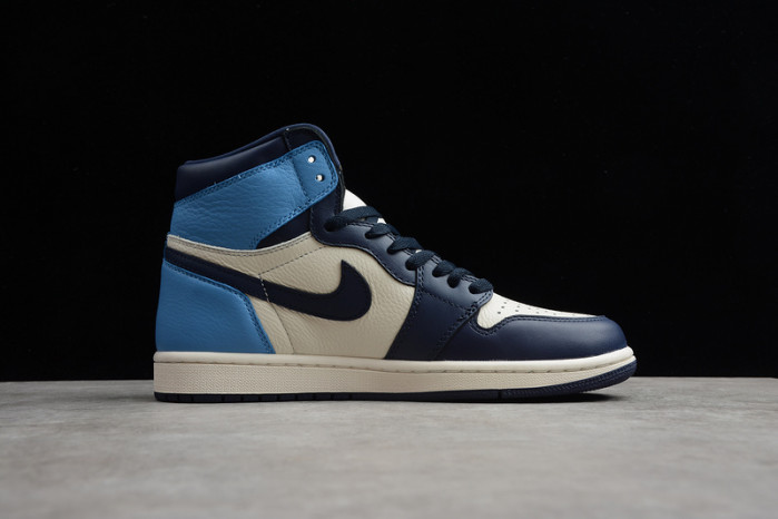 Air Jordan 1 Obsidian University Blue 555088-140