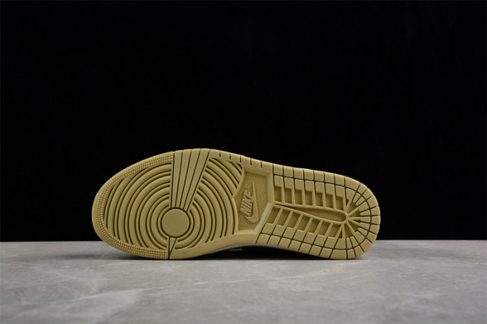 Air Jordan 1 Low Sail White Oil Green FD9906-131