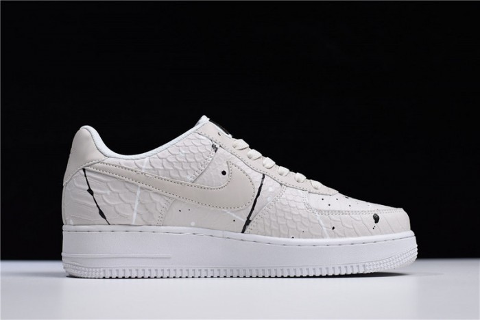 nike air force 1 low lx "phanT0m snakeskin" 898889-007