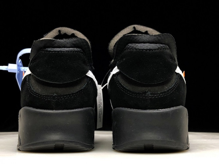 OW Nike Air Max 90 Black Cone White AA7293-001