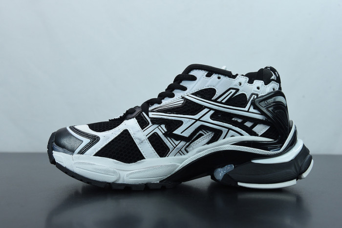 BC BC SNEAKER TESS S. GOMMA MAILLE WHITE/ORANGE 677402 W3RB2 9010