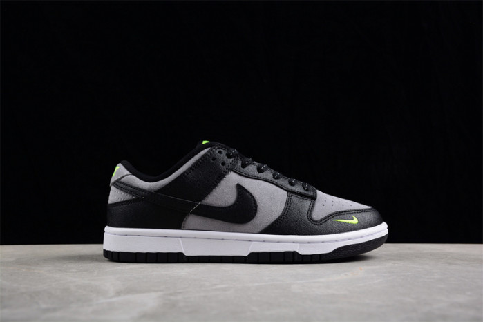 Nike Dunk Low Black Grey Green Strike FQ2205-001