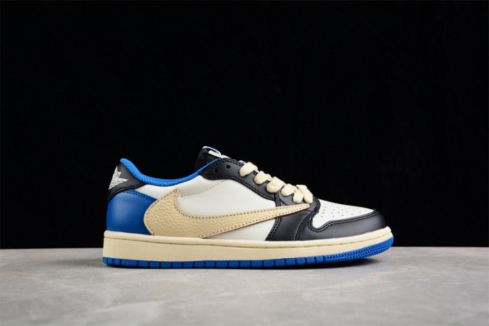 TRAVIS SCOTT X FRAGMENT X AIR JORDAN 1 LOW OG DM7866-140