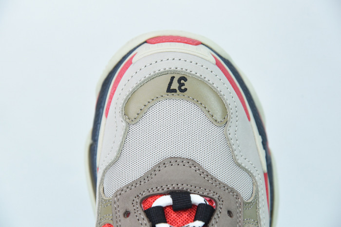 BL TRIPLE S TRAINERS CLEAR SOLE GREY GLOW WHITE 541624 W09OH 1009