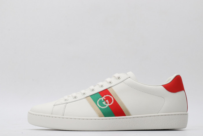 GC ACE EMBROIDERED LOW-TOP SNEAKER WITH GG LOGO