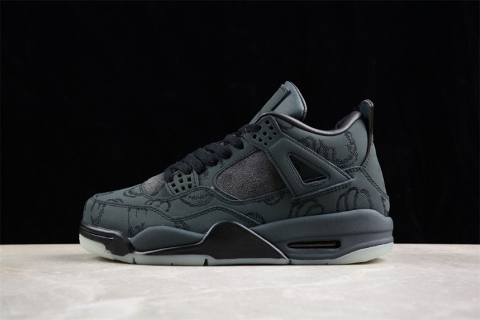 KAWS X AIR JORDAN 4 RETRO ''BLACK'' 930155 001