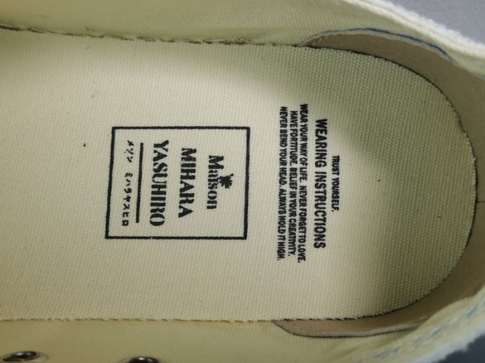 MlHAR YASUHlRO Og Sole Canvas Low A01FW702