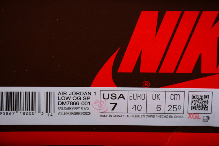 travis scott x air jordan 1 low og “black/phanT0m” dm7866-001