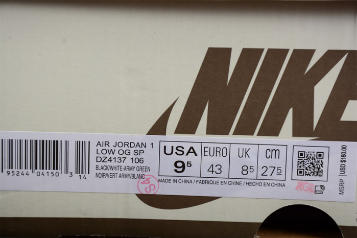 Travis Scott X NIKE Air Jordan 1 Retro Low OG 