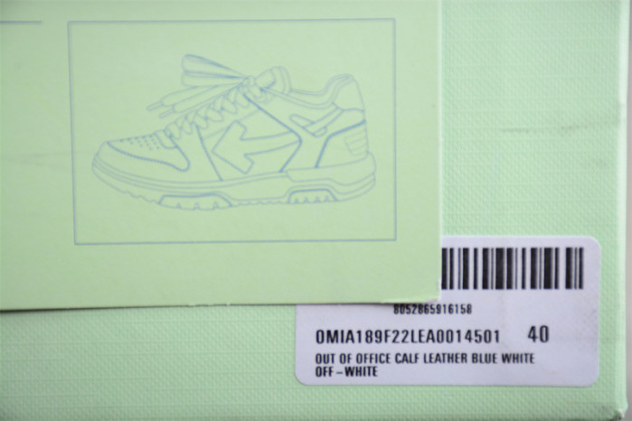 OW OUT OF OFFICE LOW-TOP SNEAKERS OW-71