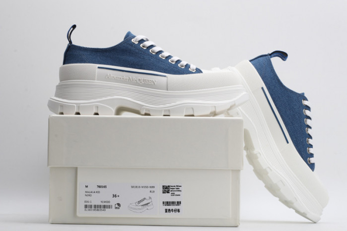 a1exa*der Mcqv*en canvas sneakers