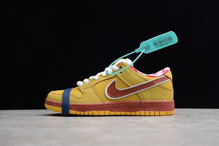 nike dunk low preM1vm sb ''yellow lobster'' 313170-137566