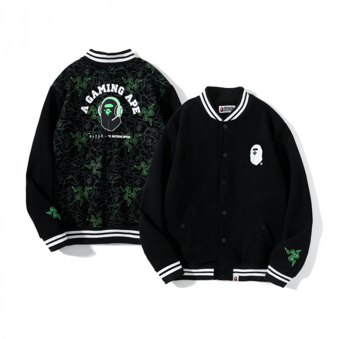 B*APE baseball jacket bpj-03