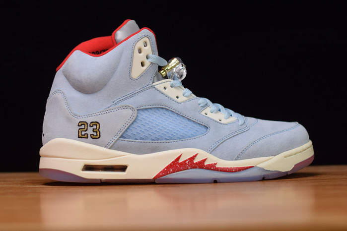 TROPHY ROOM X AIR JORDAN 5 RETRO "ICE BLUE" CI1899-400
