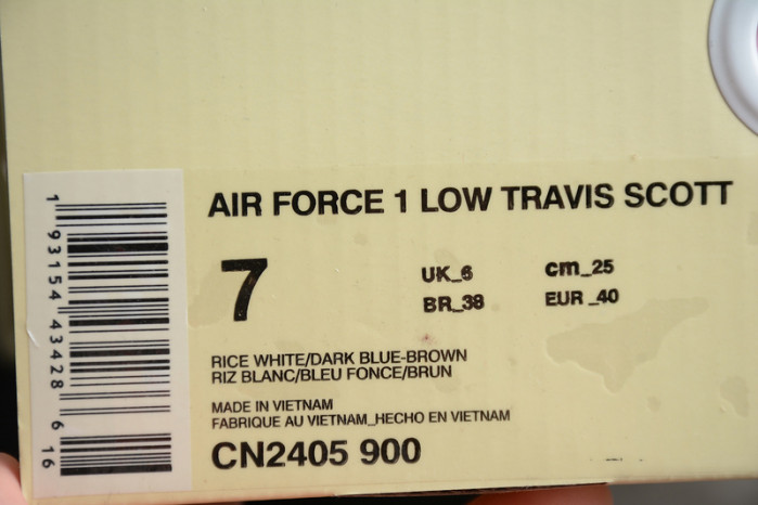 Air Force 1 Low Travis Scott Cactus Jack - CN2405-900
