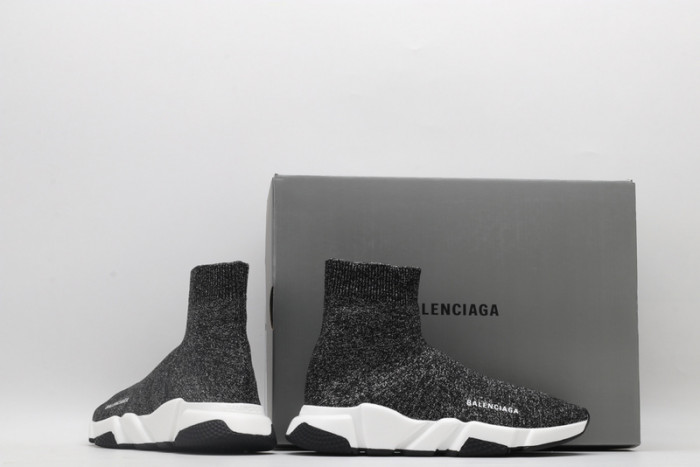 BL Stretch Mesh High Top Sneaker Grey 458653