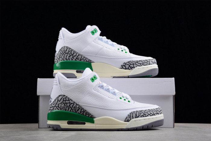 Air Jordan 3 Retro "Lucky Green" CK9246-136