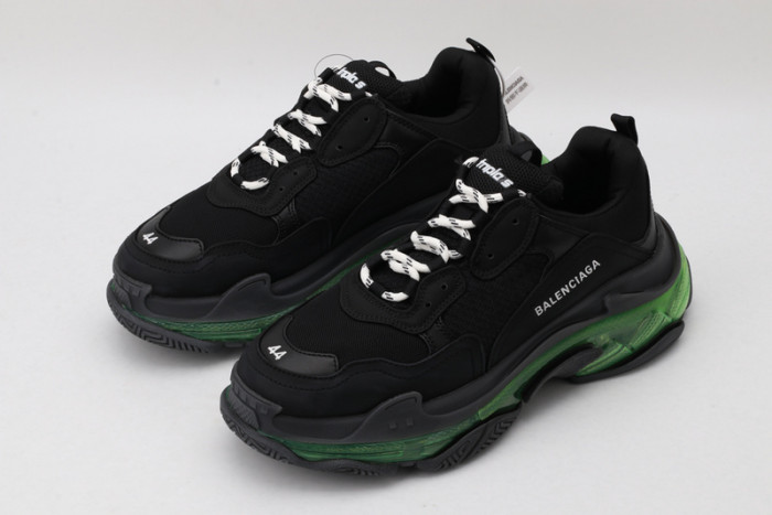 BL TRIPLE S TRAINERS CLEAR SOLE BLUE ADN RED 541624 W09O1 3861