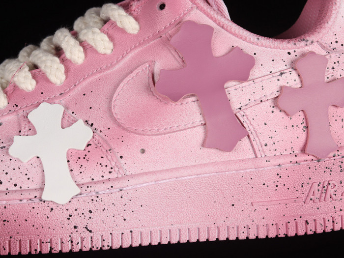 nike air force 1 "pink Ch*0me He**ts" dd8959-100