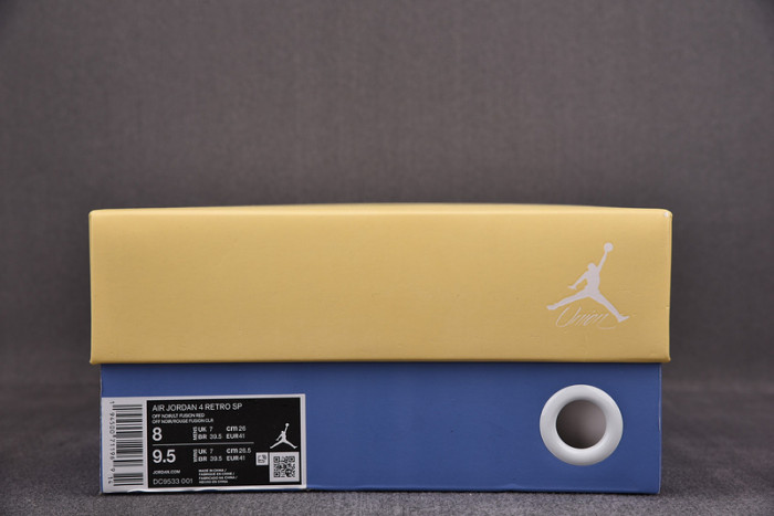 Jordan 4 Retro Union Off Noir - DC9533-001