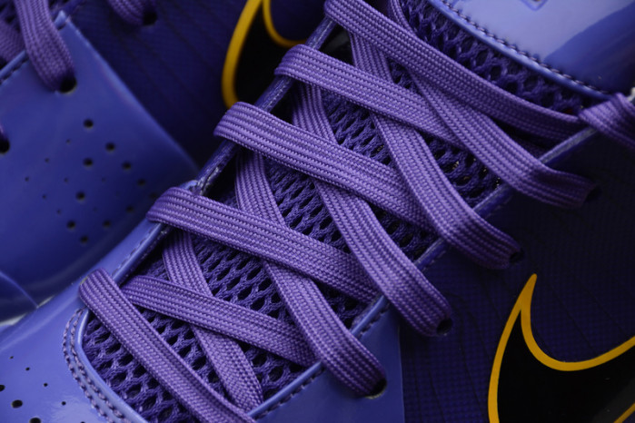 Nike Kobe 4 Protro Undefeated Los Angeles Lakers - CQ3869-500
