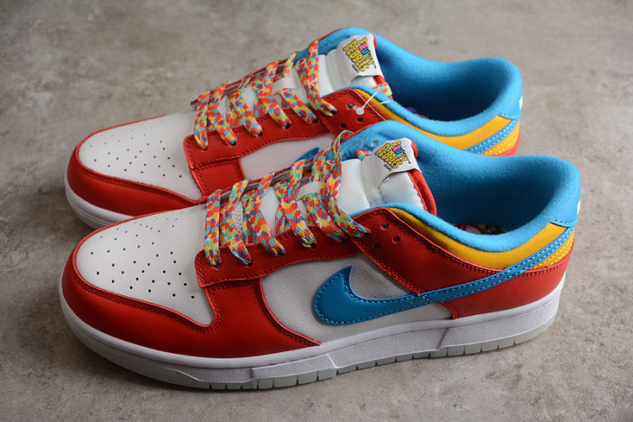 Nike LEBRON JAMES X FRUITY PEBBLES X DUNK LOW DH8009-600