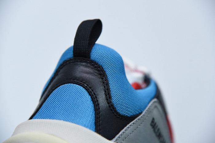 BL TRIPLE S TRAINERS CLEAR SOLE BLUE ADN RED 541624 W09O1 2120