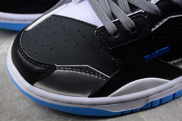 NIKE DUNK LOW SCRAP BLACK NEUTRAL GREY UNIVERSITY BLUE WHITE DN5381-001