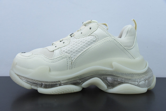 BL TRIPLE S TRAINERS CLEAR SOLE gold and white 541624 W09O1 9005