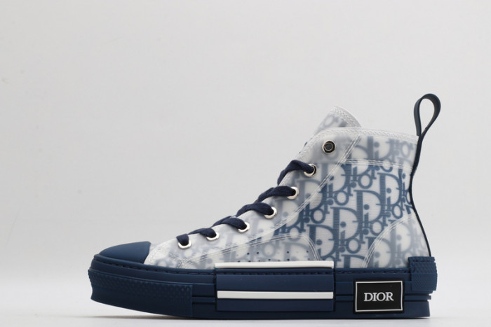DR B23 Oblique High Top Sneakers Blue T004801-1055