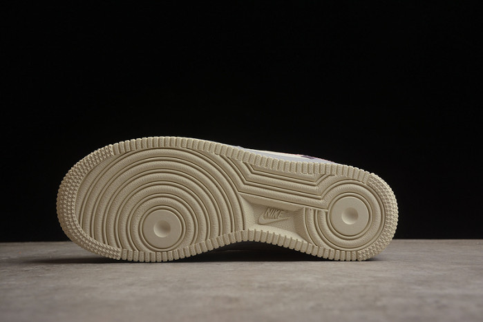 Nike Air Force 1 07 Beige Purple Grey CJ0304-016