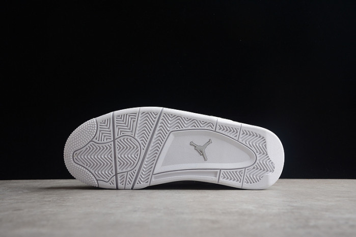 Air Jordan 4 Retro “Pure Money” white mens 308497-100